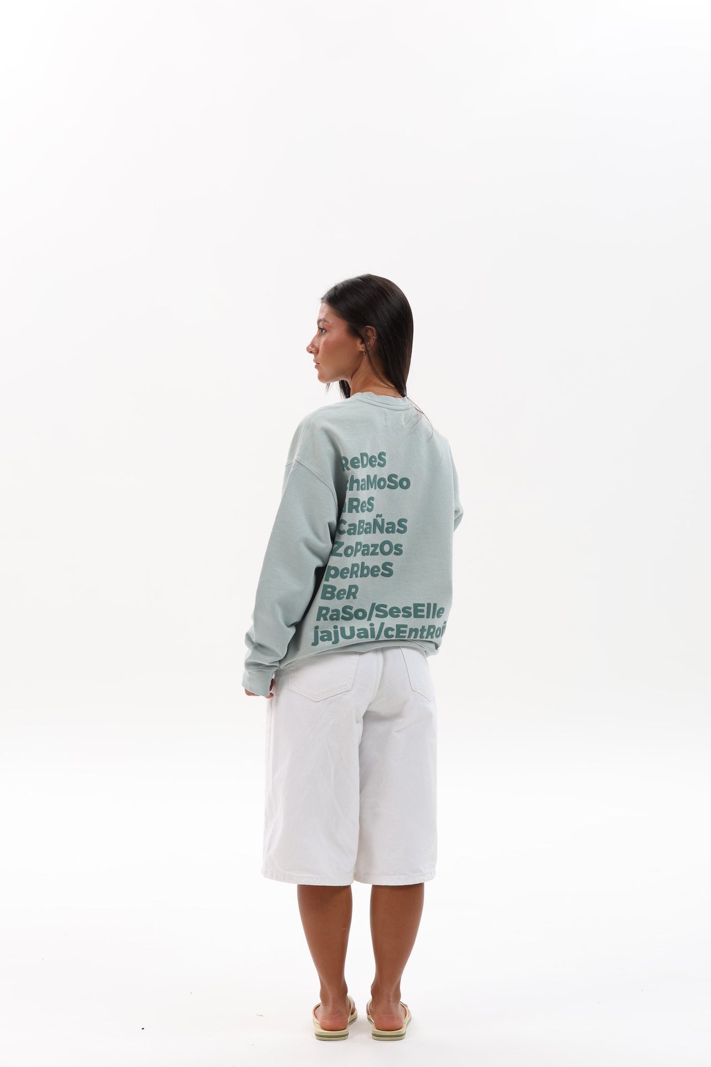 SUDADERA VERDE-AGUA/VERDE "PONTEDEUME"