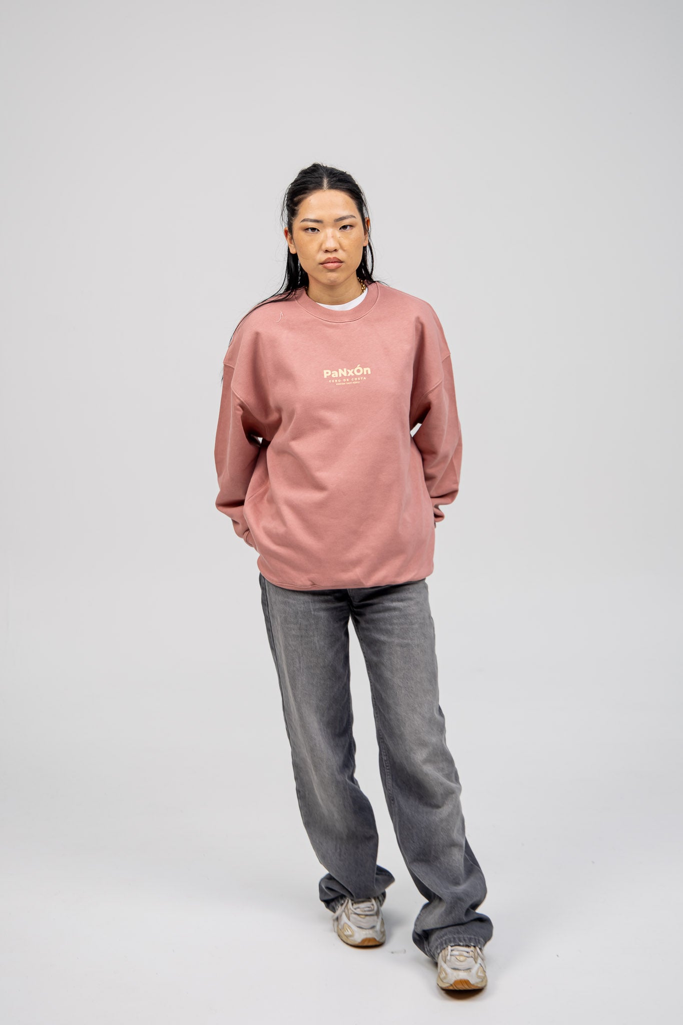 PINK/BEIGE SWEATSHIRT "PANXÓN"