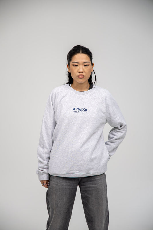 GREY/BLUE "ARTEIXO" SWEATSHIRT