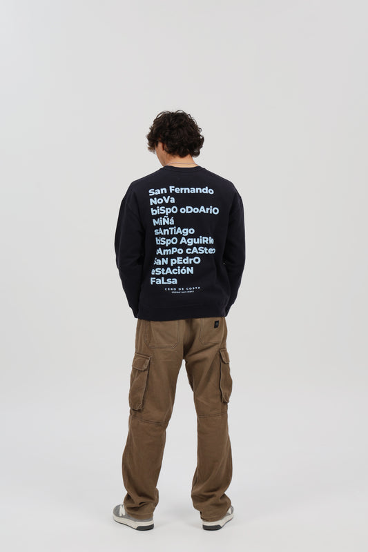 SUDADERA ANTRACITA-O/CELESTE "LUGO CIDADE ROMANA"