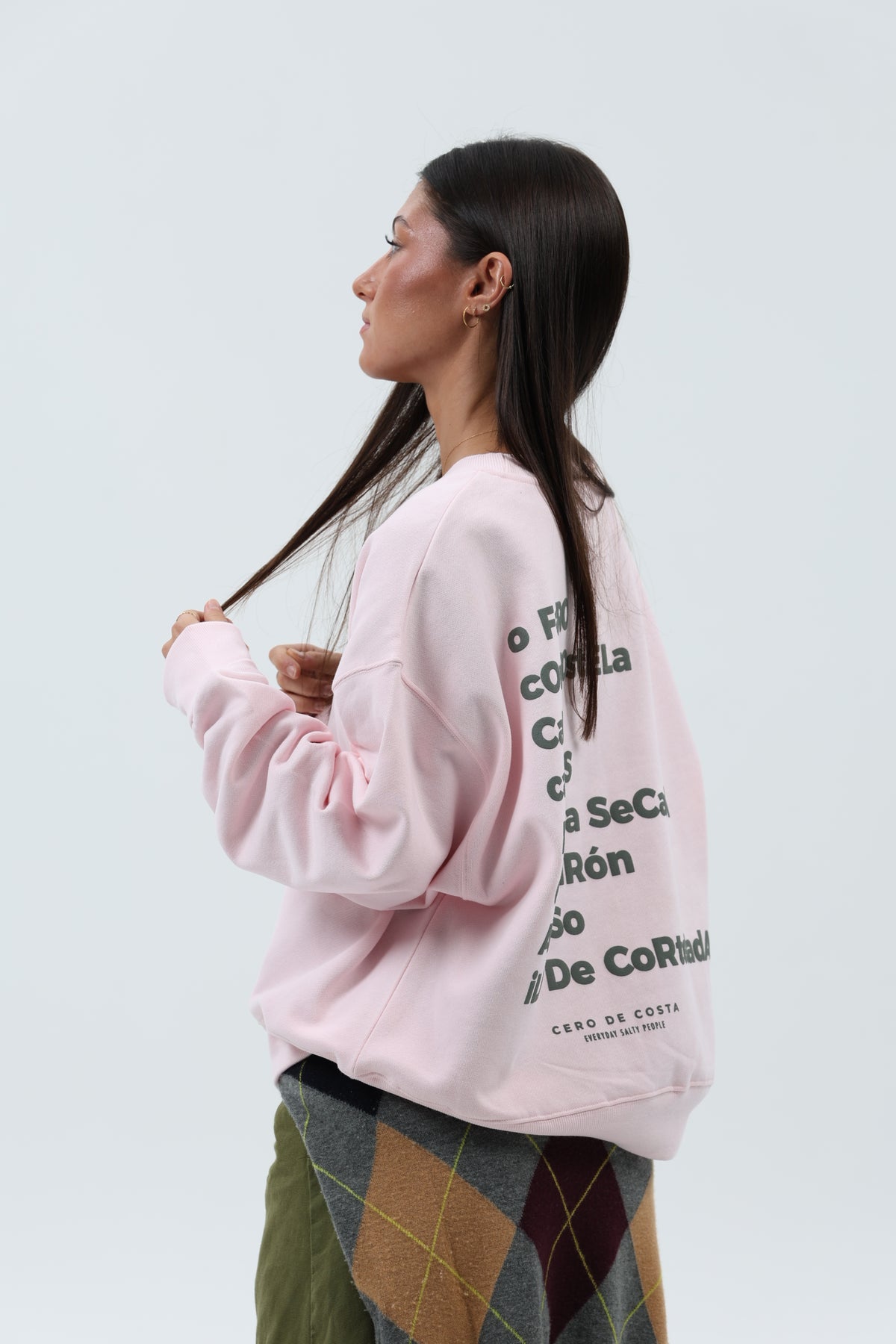 SUDADERA ROSA/MENTA "VILAGARCÍA" CORTA – foto 8