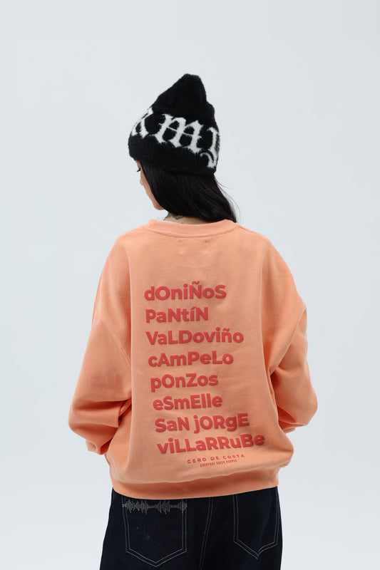 SUDADERA CORAL/ROJO"FERROL" CORTA