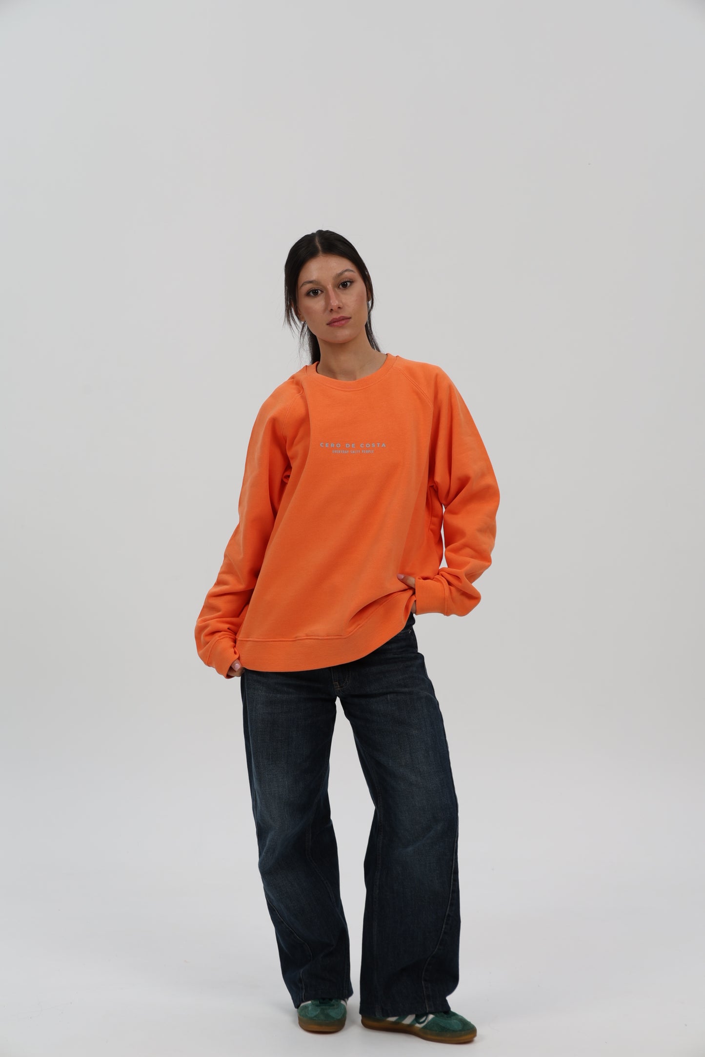 SUDADERA CORAL/CELESTE "VIGO"