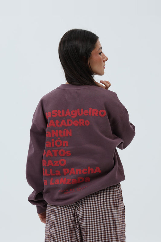 SUDADERA BERENJENA/GRANATE "PLAYAS SURF" – foto 7
