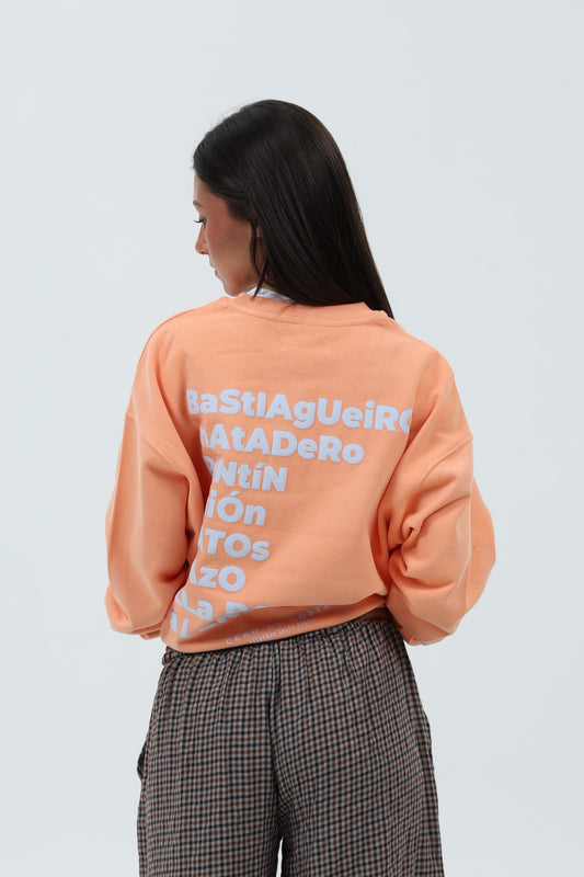SUDADERA CORAL/CREMA "PLAYAS SURF" CORTA – foto 7