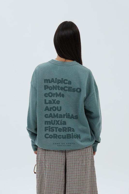 SUDADERA VERDE/VERDE "OS FAROS" – foto 6