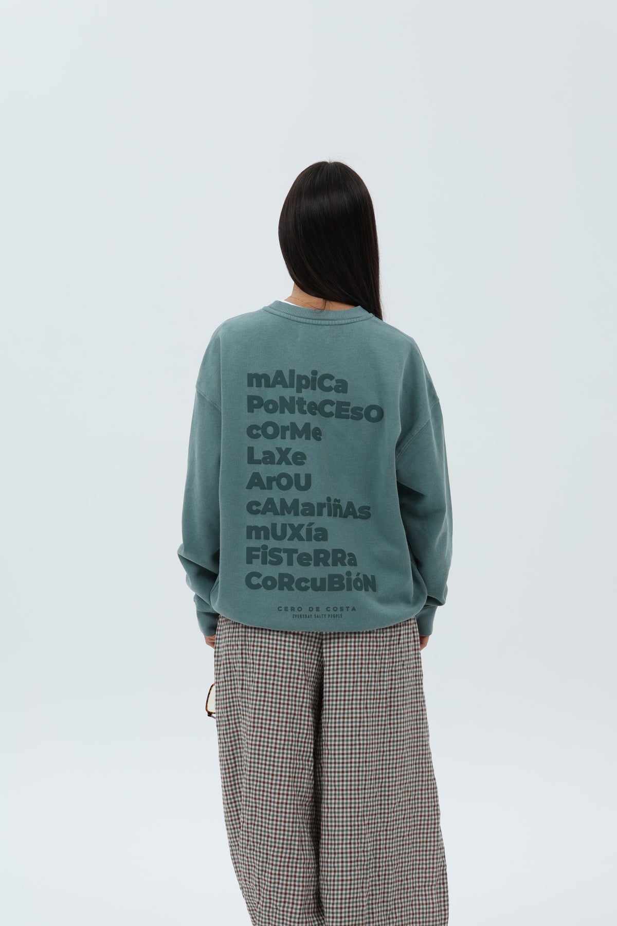 SUDADERA VERDE/VERDE "OS FAROS" – foto 7