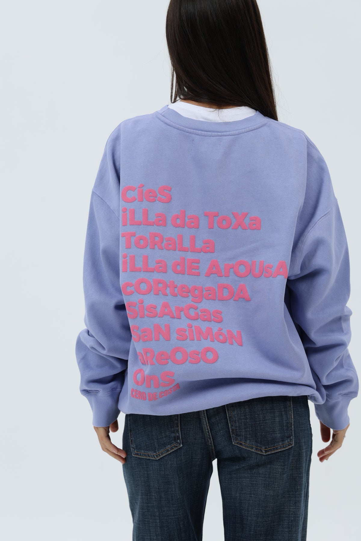 SUDADERA LILA-TIZA/ROSA "ISLAS CÍES" – foto 6