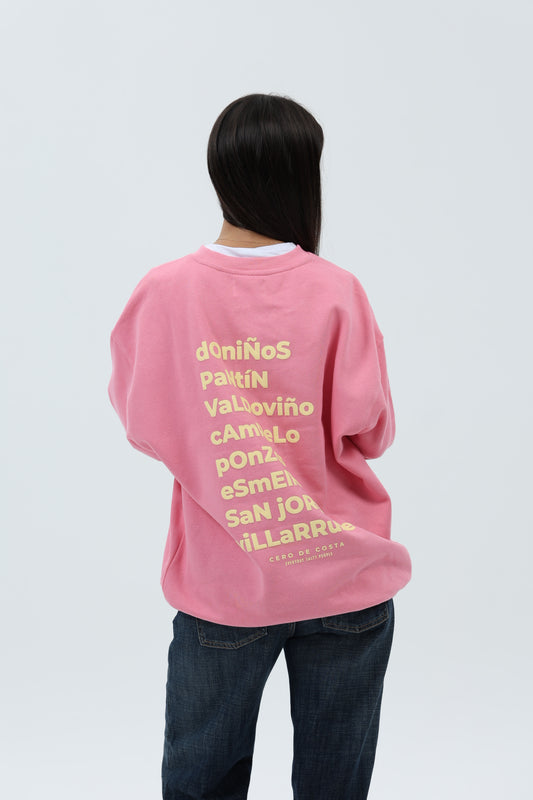 SUDADERA FUCSIA/CREMA "FERROL" – foto 7