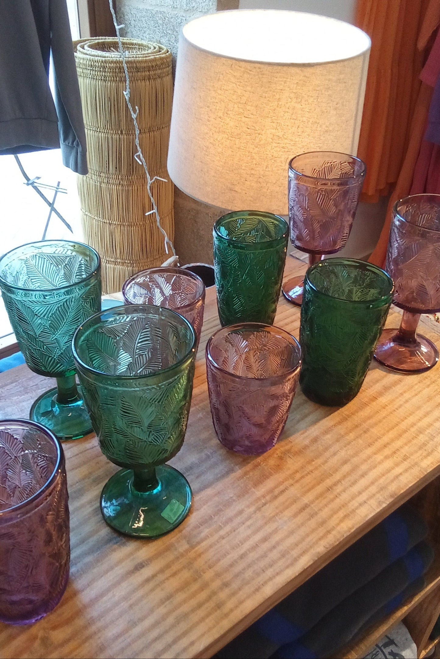 Vaso y copa