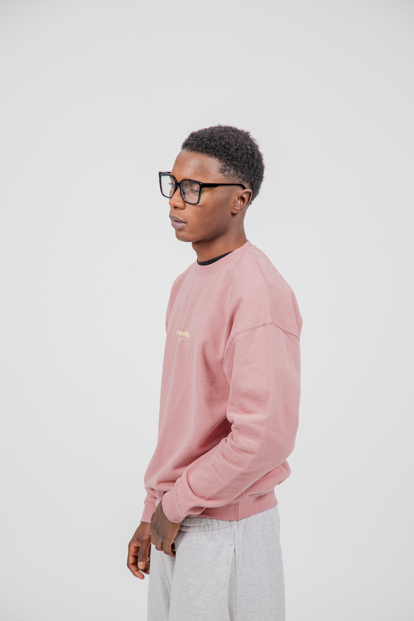 PINK/BEIGE "PONTEVEDRA" SWEATSHIRT