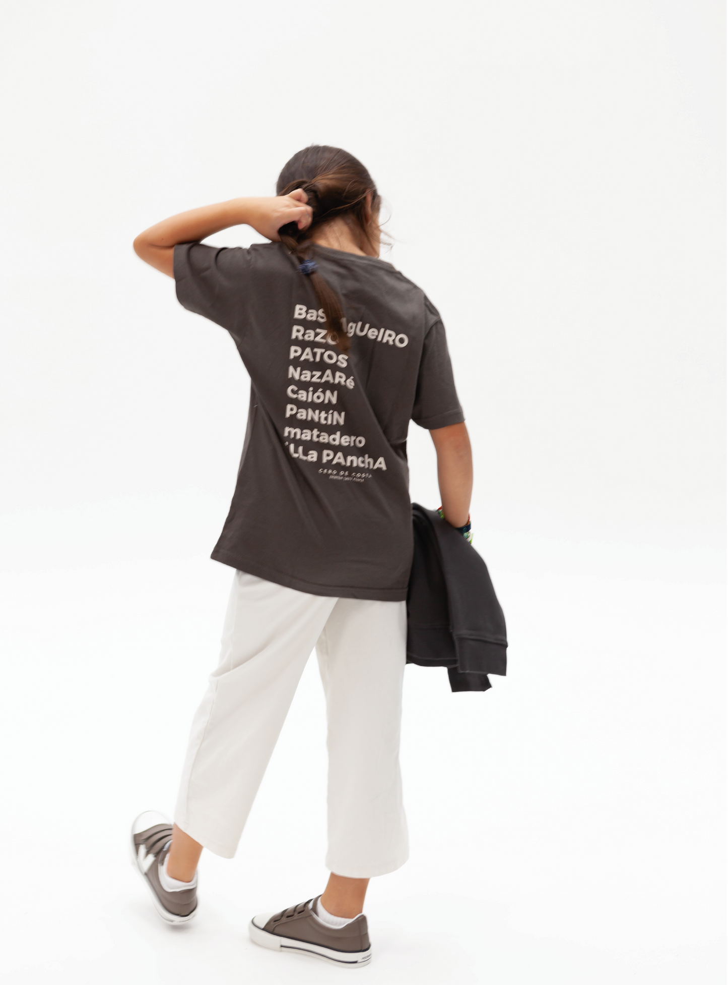 CAMISETA ADULTO MARRÓN "LA CORUÑA"