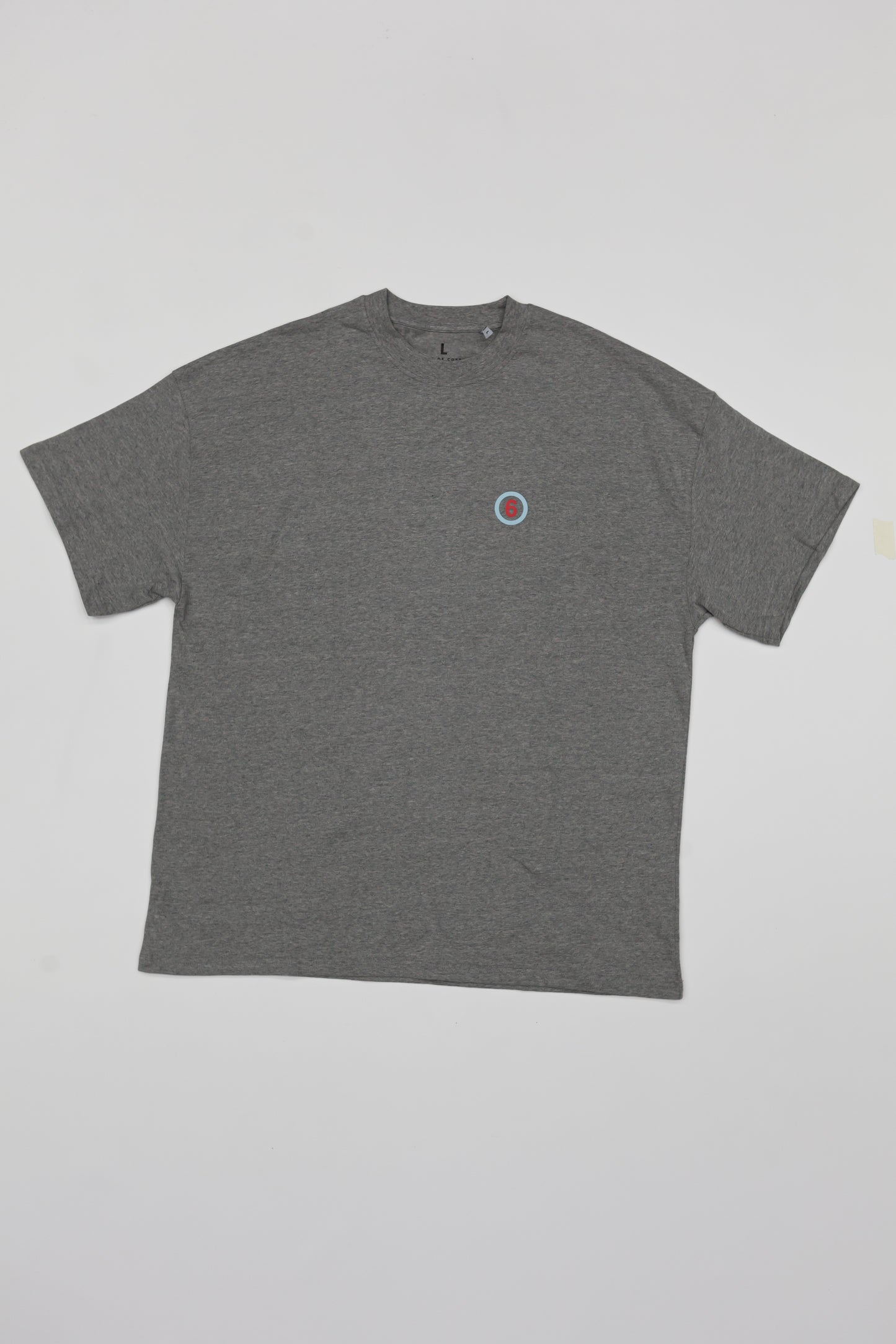 CAMISETA OVERSIZED "PUERTO DE A CORUÑA" GRIS