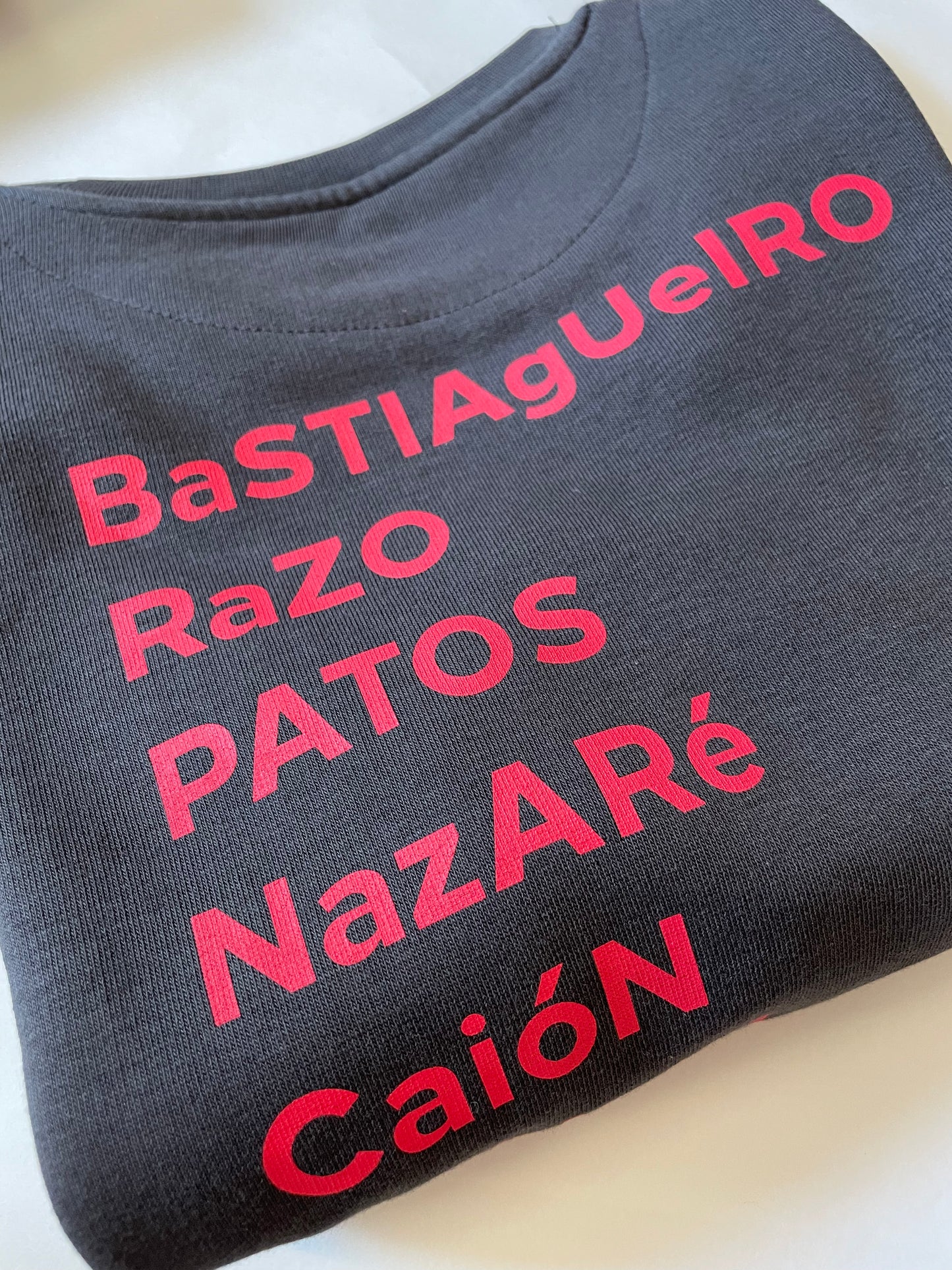 SUDADERA KIDS LA CORUÑA ANTRACITA/ROJA
