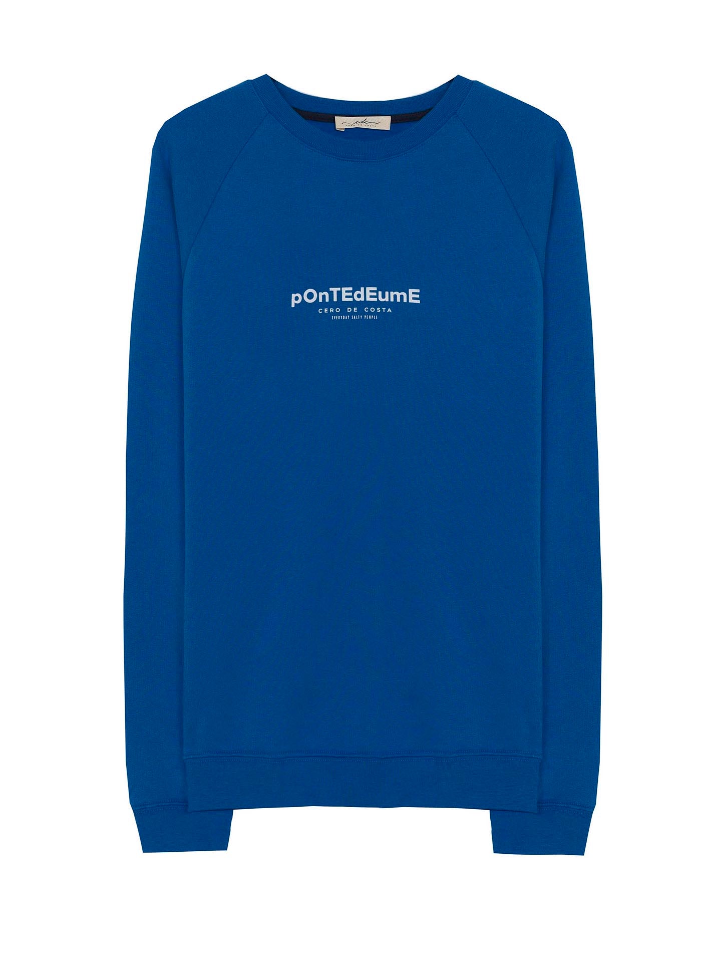 SUDADERA AZUL BIC PONTEDEUME SIN CAPUCHA