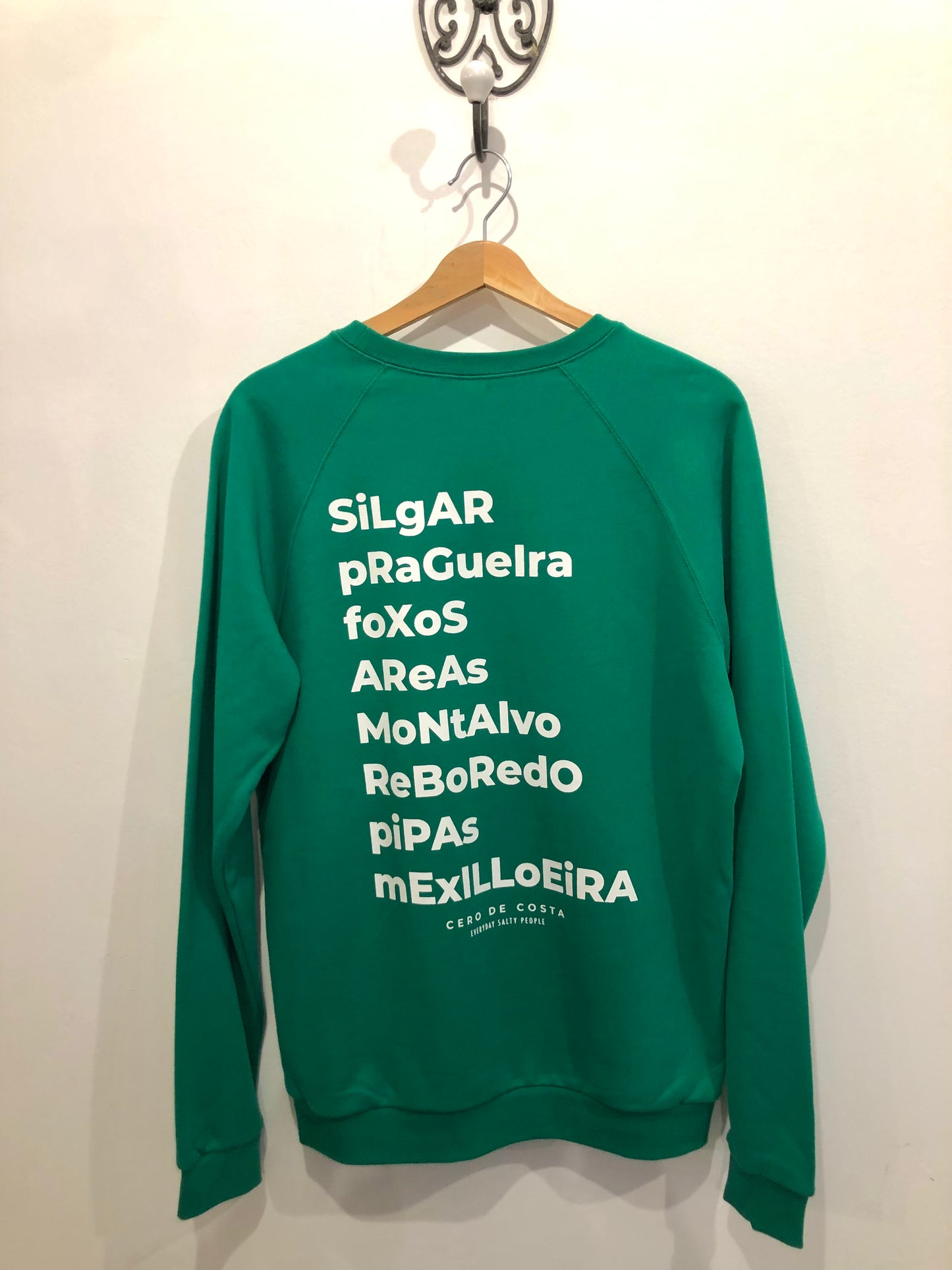 SUDADERA VERDE “SANXENXO”