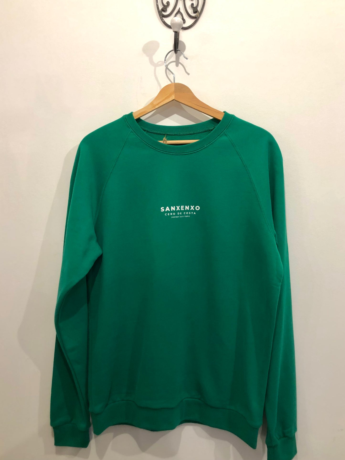 SUDADERA VERDE “SANXENXO”