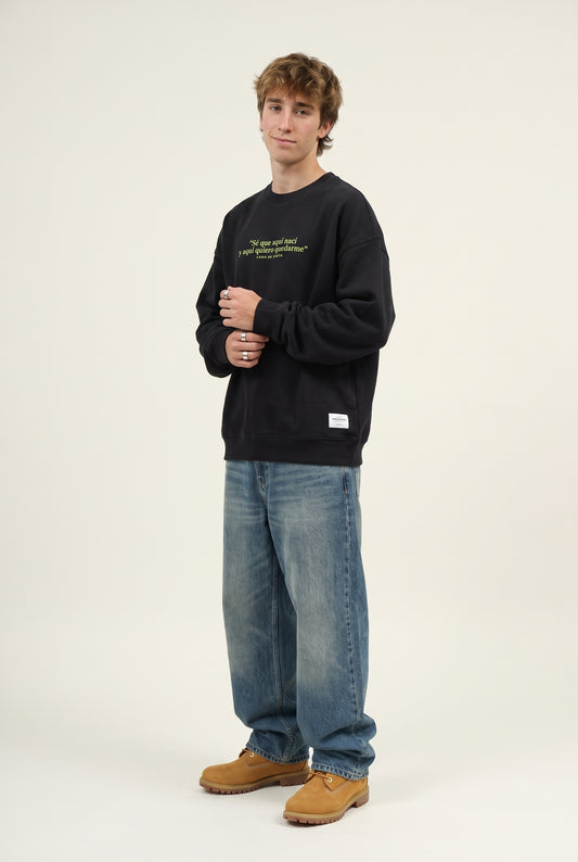 SUDADERA ANTRACITA-O/VERDE "LOS LIMONES" – foto 6