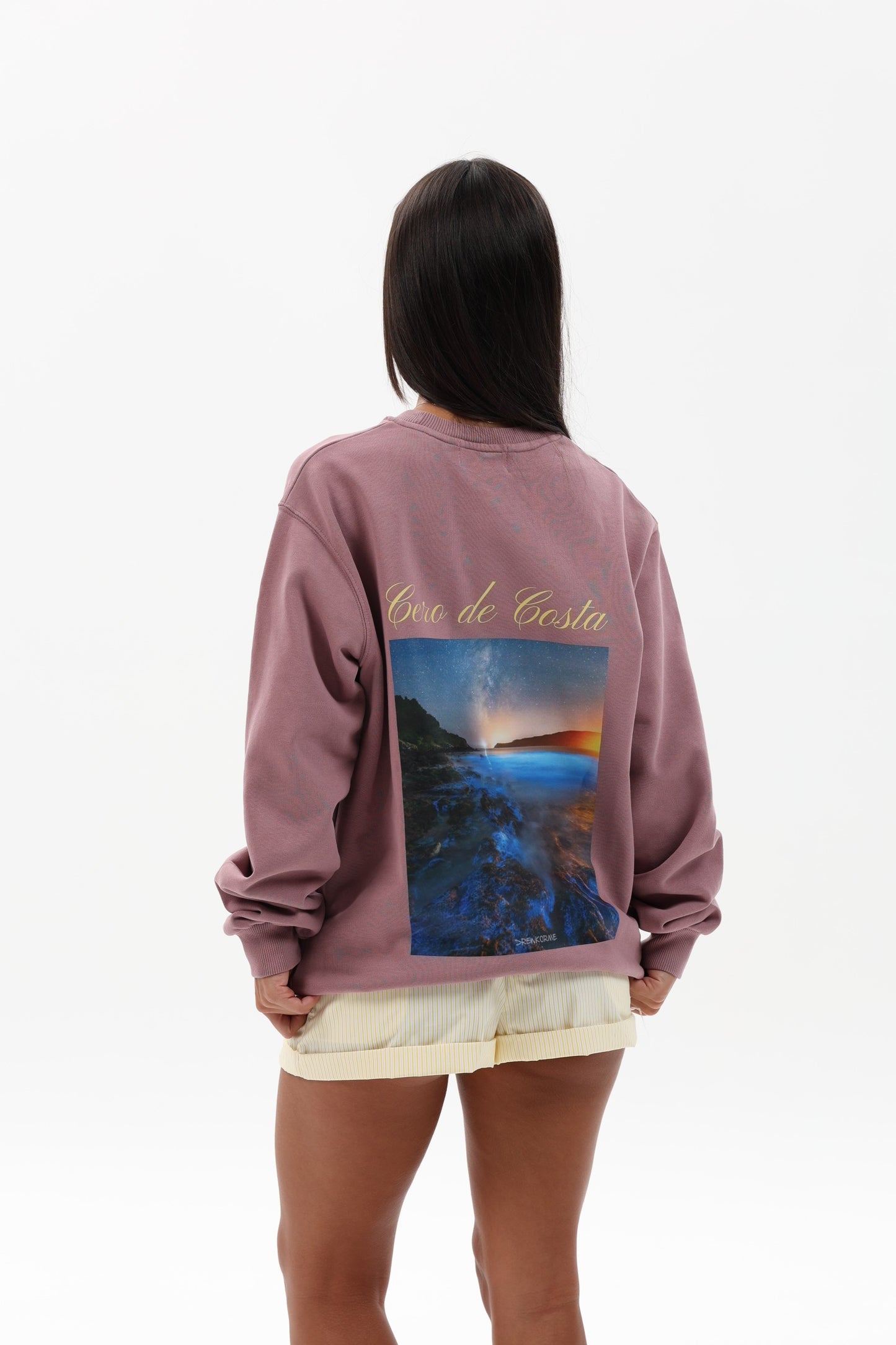 SUDADERA KAFFA/BEIGE "MAR DE ARDORA" BY DREWKORME