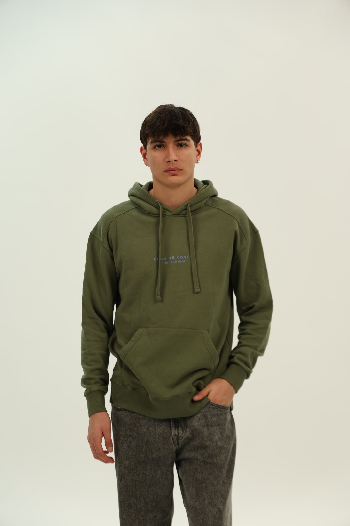 GREEN/BLUE "MORRAZO" HOODIE