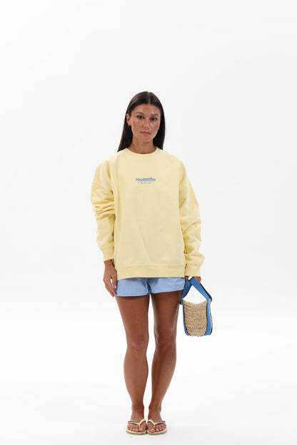 SUDADERA MANTEQUILLA/AZUL "MORRIÑA"