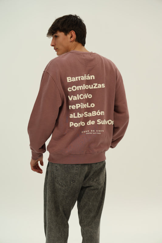 SUDADERA ROSA-KAFFA/BLANCO "ARTEIXO"