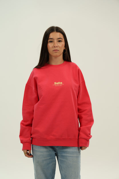 SUDADERA FRESA/BEIGE "SADA"