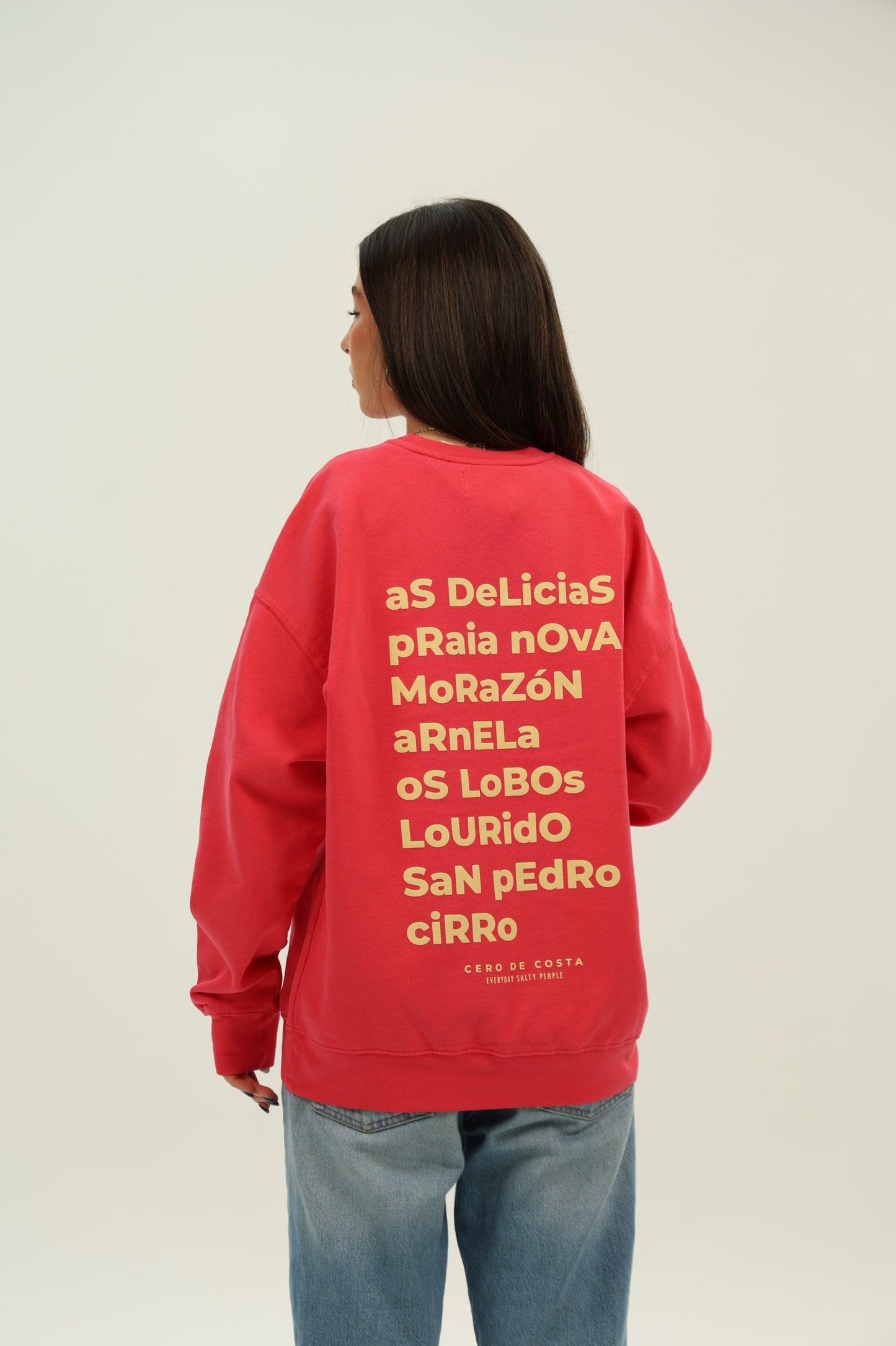 SUDADERA FRESA/BEIGE "SADA"
