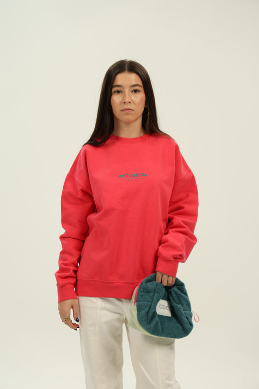 SUDADERA FRESA/AZUL "ORTIGUEIRA"