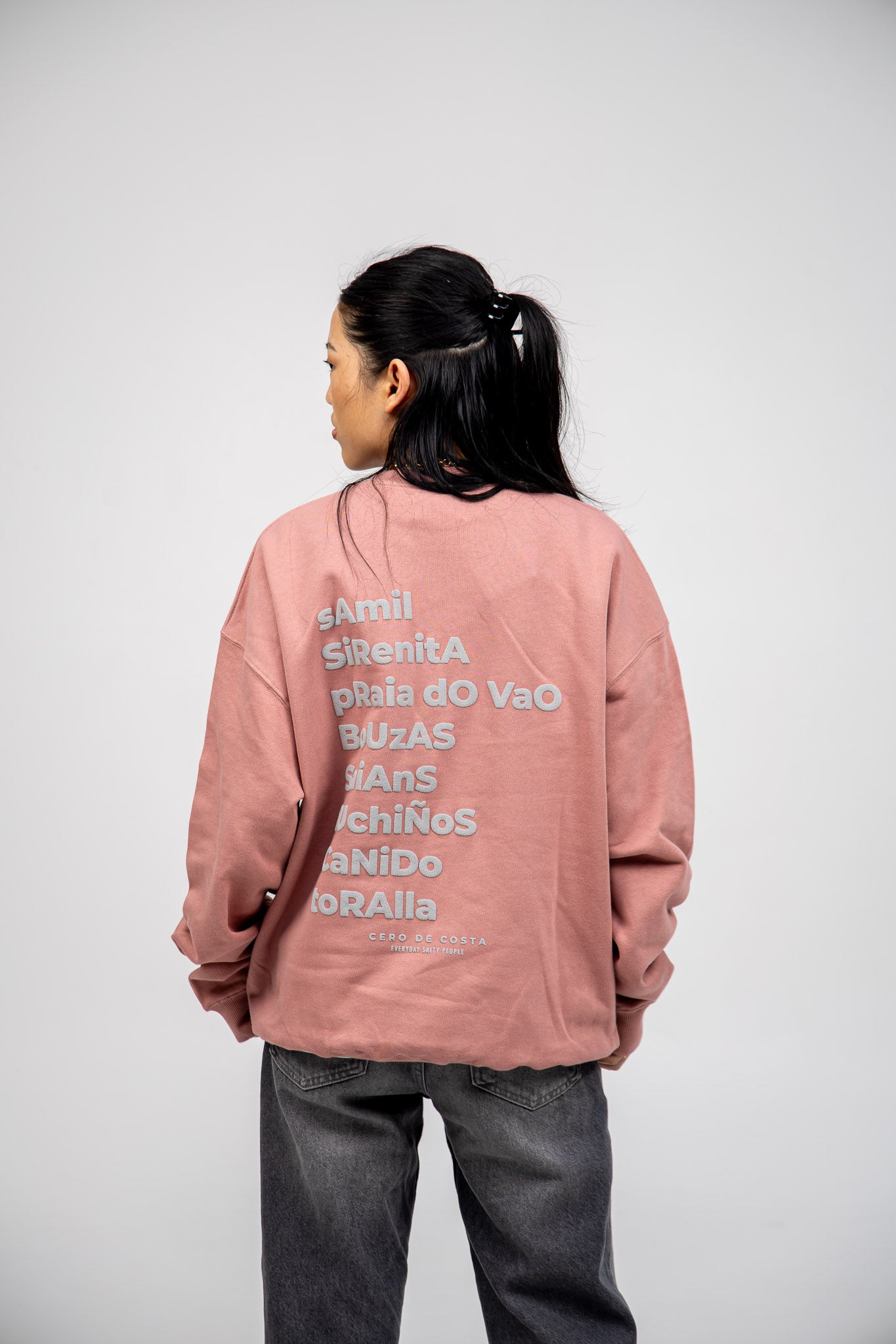 PINK/LIGHT BLUE "VIGO" SWEATSHIRT