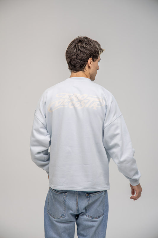 SUDADERA CELESTE1/BLANCO "GOYMAR SIN CENEFA"
