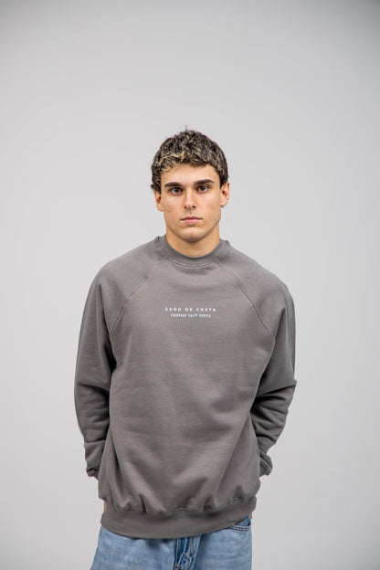 GREY/BLUE "MORRAZO" SWEATSHIRT
