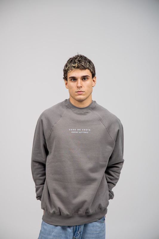 GREY/BLUE "MORRAZO" SWEATSHIRT