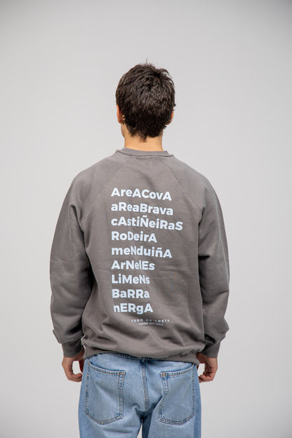 GREY/BLUE "MORRAZO" SWEATSHIRT
