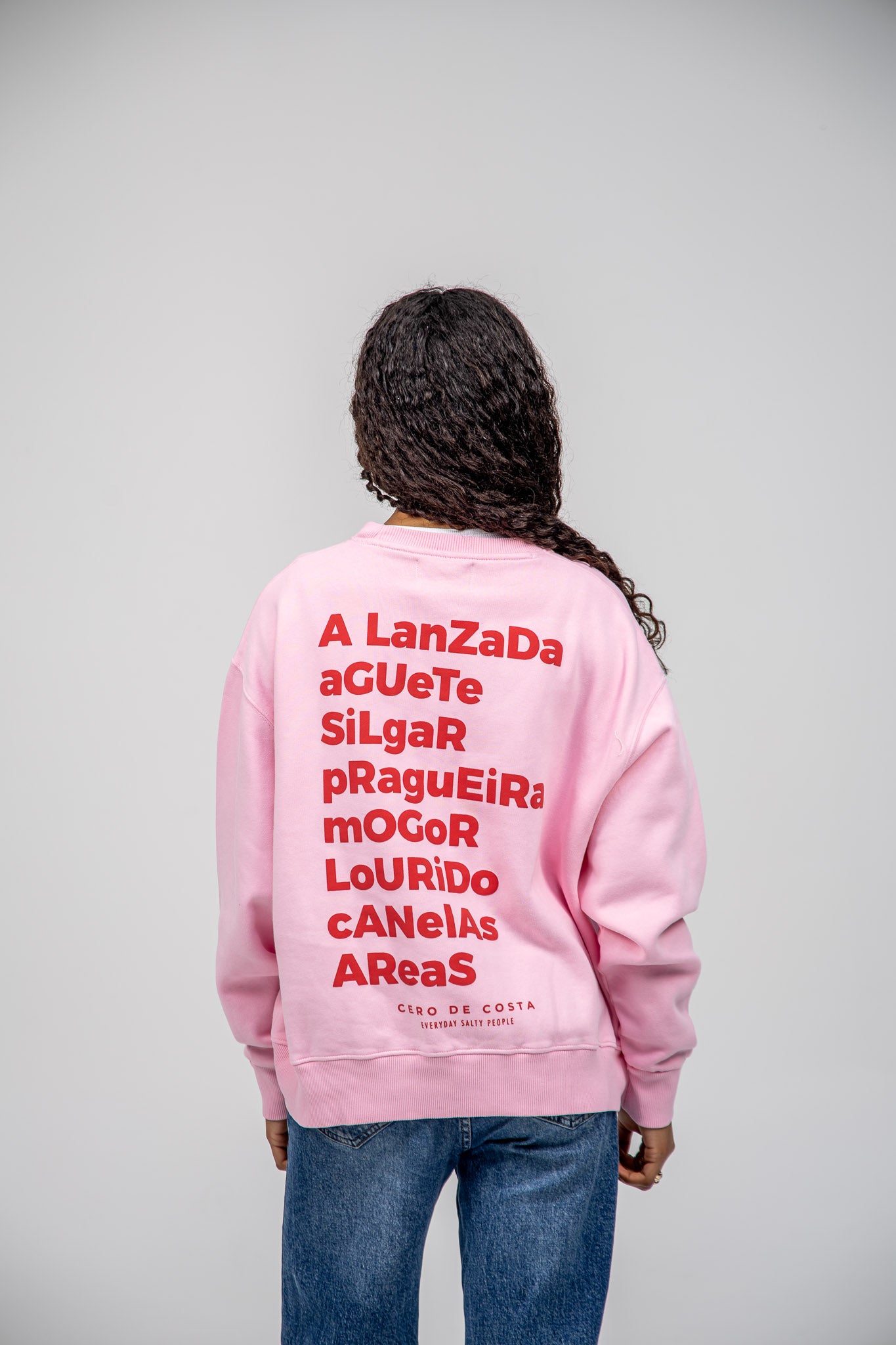 PINK/MAROON SWEATSHIRT "PONTEVEDRA"