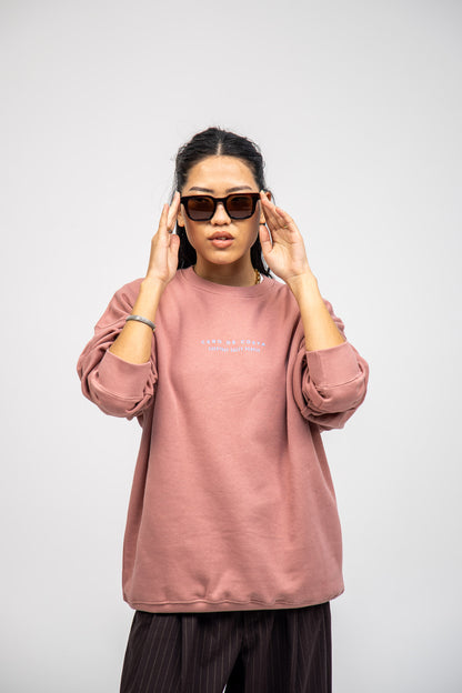PINK/BLUE "SURF BEACHES" SWEATSHIRT