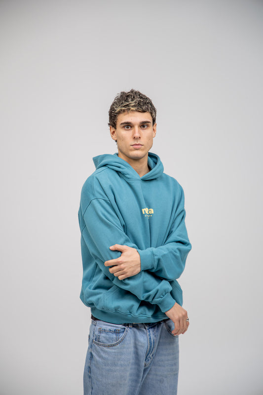 BLUE/LIGHT BLUE "MERA" HOODIE