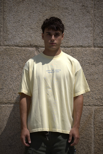CAMISETA MANTEQUILLA/AZUL "PANXÓN"