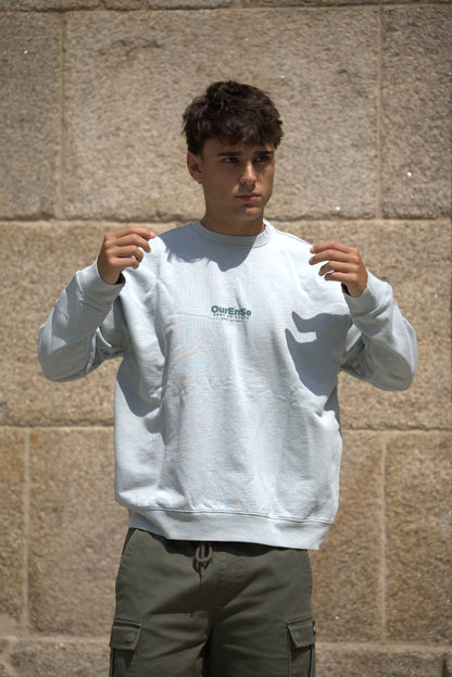 SUDADERA VERDE-AGUA/VERDE "OURENSE"