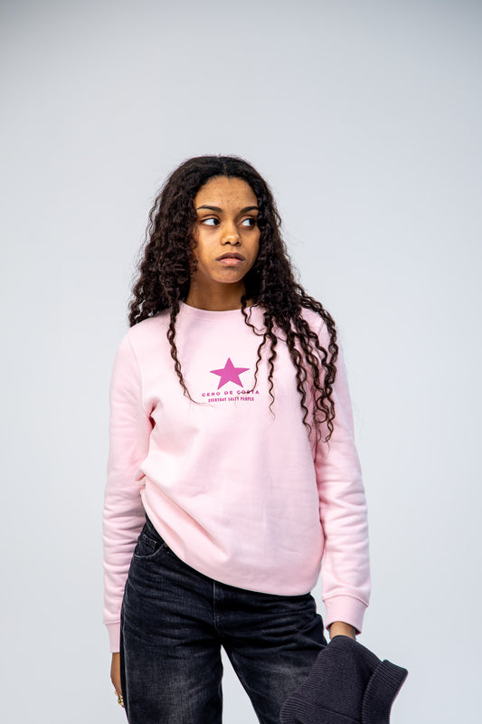 SUDADERA ROSA/FUCSIA "PANXÓN" ESTRELLA KIDS