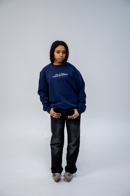 NAVY/SC SWEATSHIRT "COSTA DA MORTE PHOTO DREWKORME"