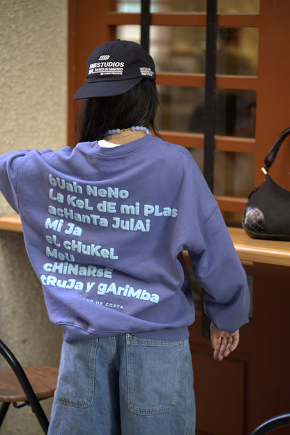 SUDADERA AZULÓN/CELESTE "KORU CITY"