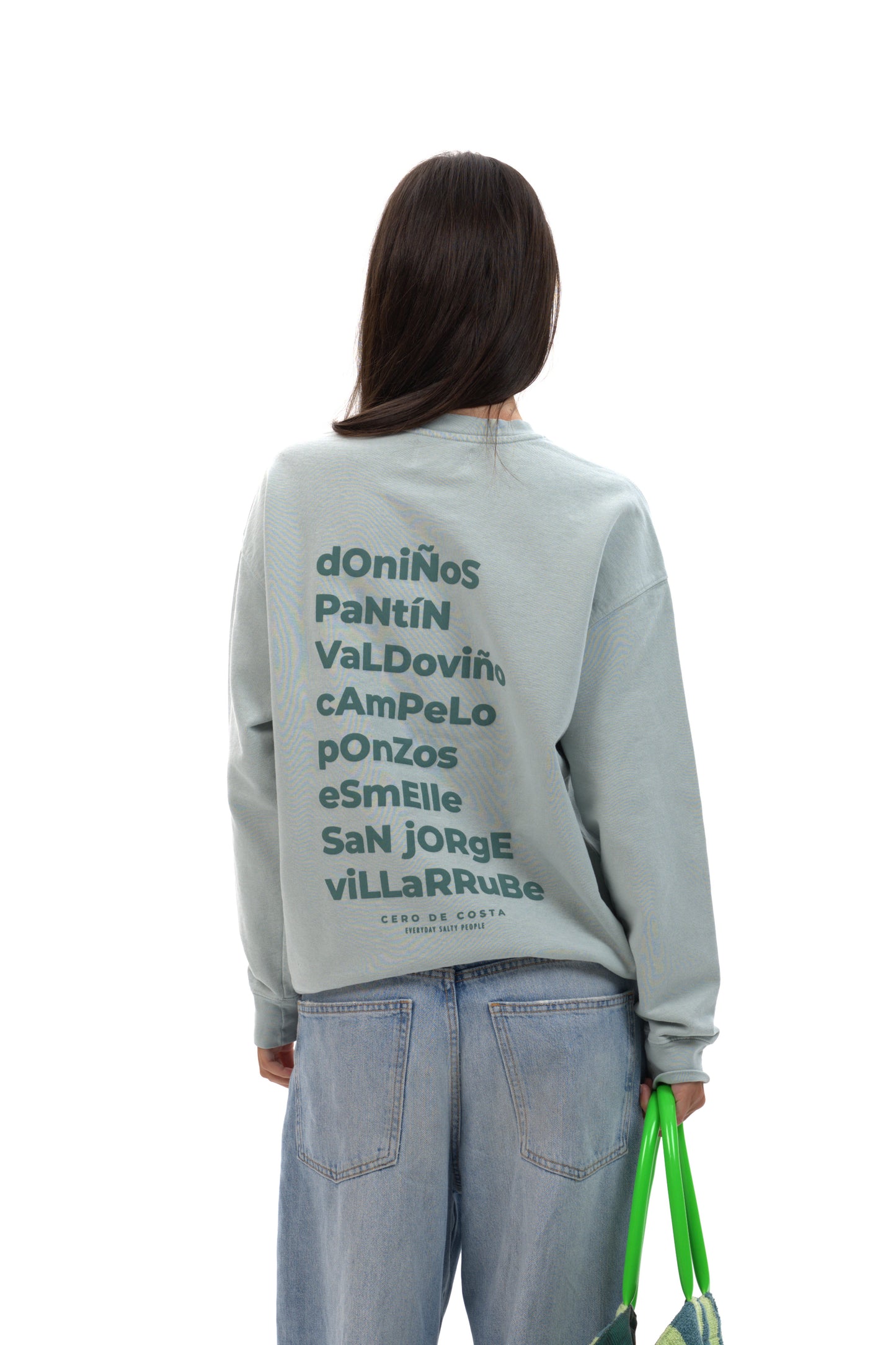 SUDADERA VERDE-AGUA/VERDE "FERROL"