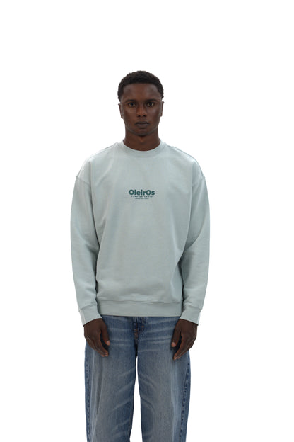 SUDADERA VERDE-AGUA/VERDE "OLEIROS"