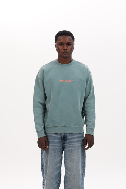 SUDADERA VERDE/ROSA "BUEU"