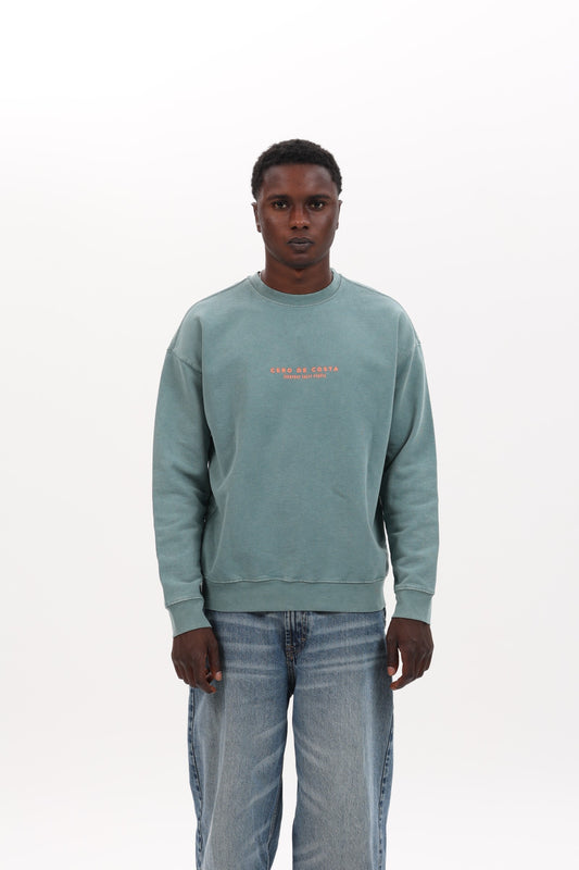SUDADERA VERDE/ROSA "BUEU"
