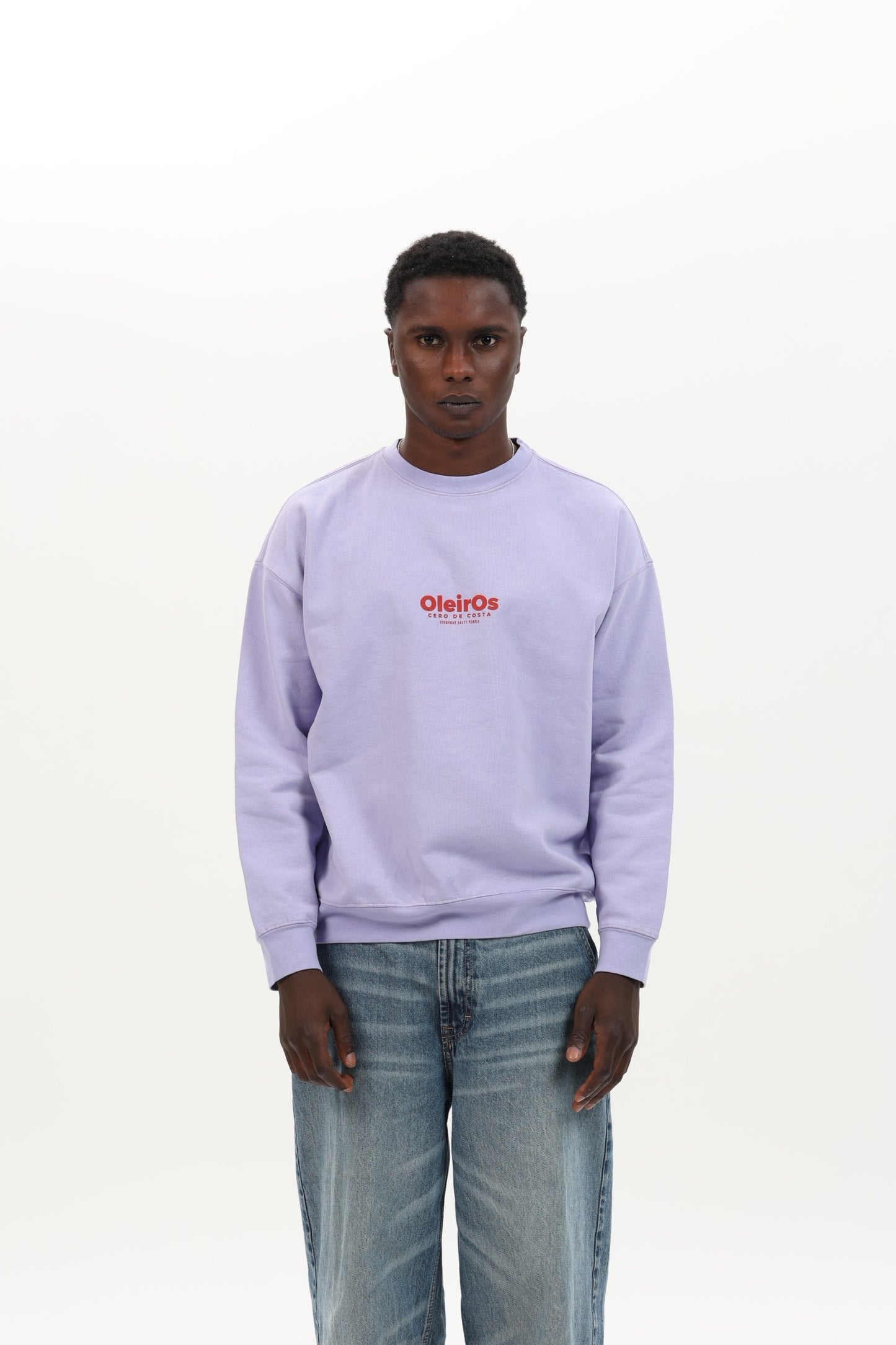 SUDADERA LILA/GRANATE "OLEIROS"