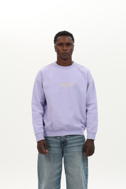 SUDADERA LILA/BEIGE "PLAYAS SURF"