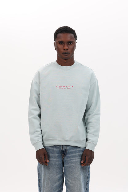 SUDADERA VERDE-AGUA/ROSA "PLAYAS RAZO"