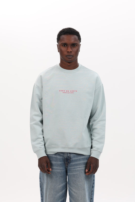SUDADERA VERDE-AGUA/ROSA "PLAYAS RAZO"